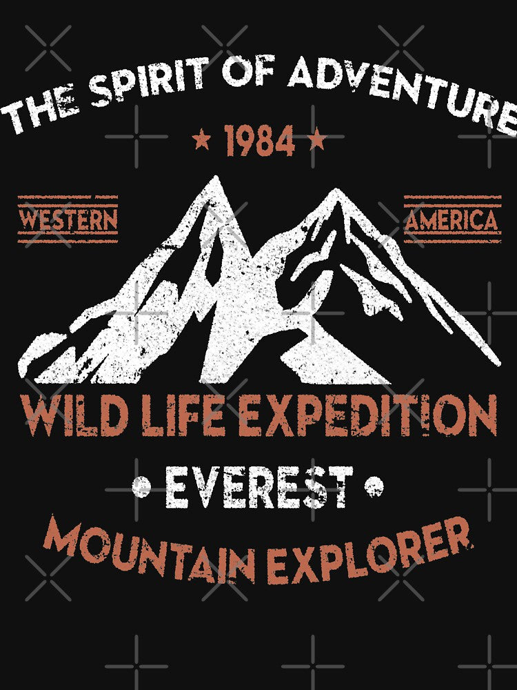 The spirit of adventure Retro Vintage Distressed Design by JakeRhodes