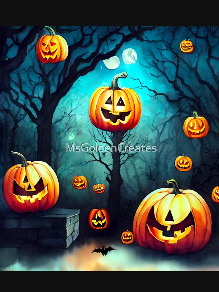 Pumpkin Gathering by MsGoldenCreates