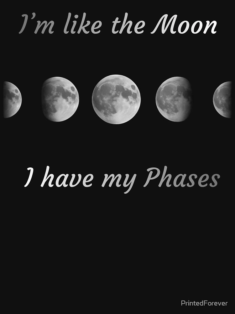 Moon phases by PrintedForever