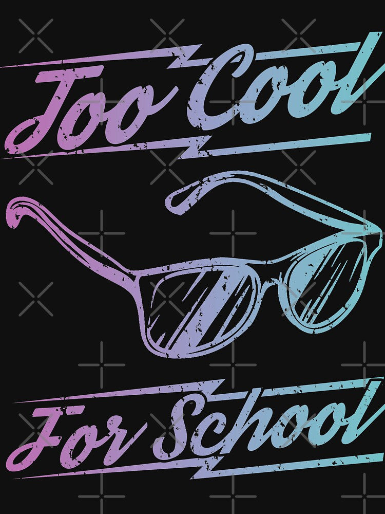 Cool Sunglasses School Retro Vintage Distressed Design by JakeRhodes