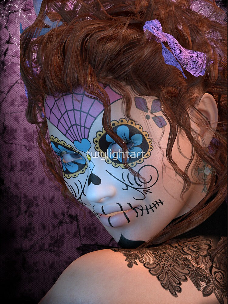 Candy Skull by twylightart