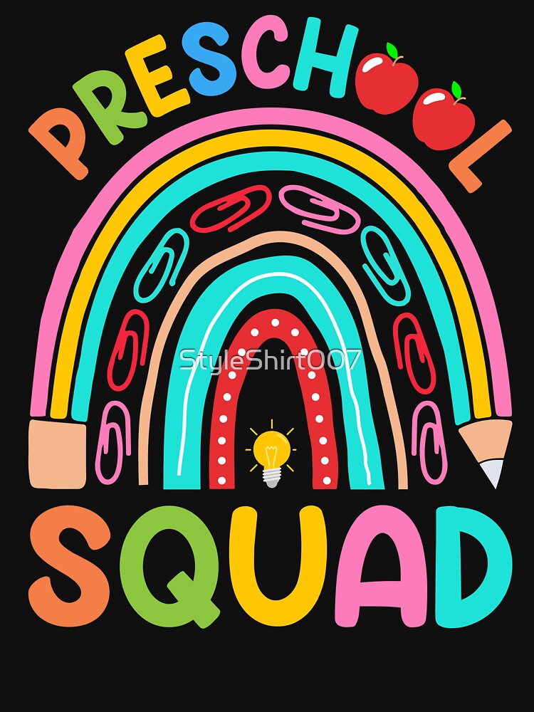 Preschool squad t-shirt by StyleShirt007