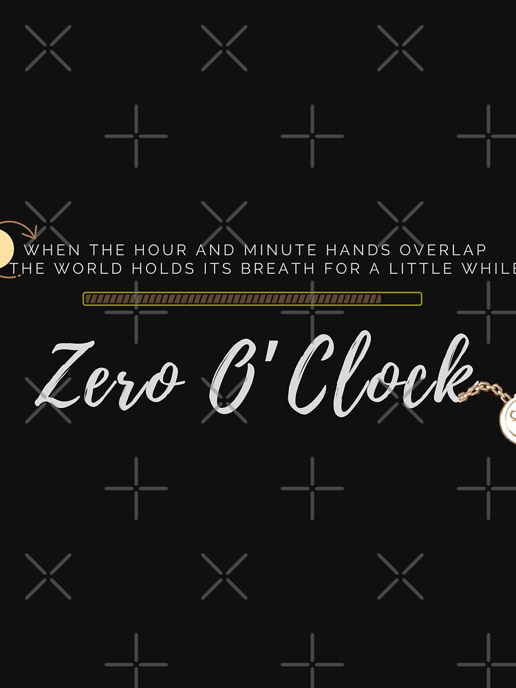 Zero O’ Clock BTS Lyrics Minimalist by Winterlock