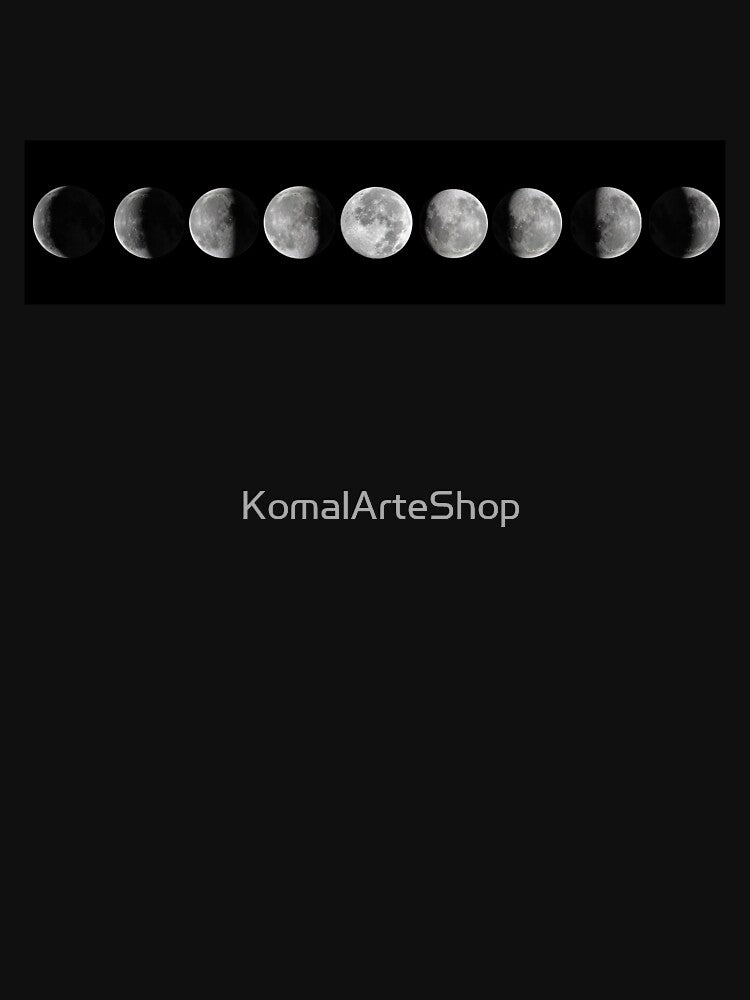 moon phases by KomalArteShop