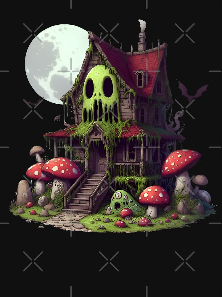 Creepy Mushroom House by MTRBSK11