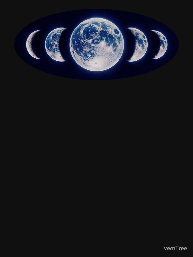 Kopie von Moon phases sticker classic by IvernTree