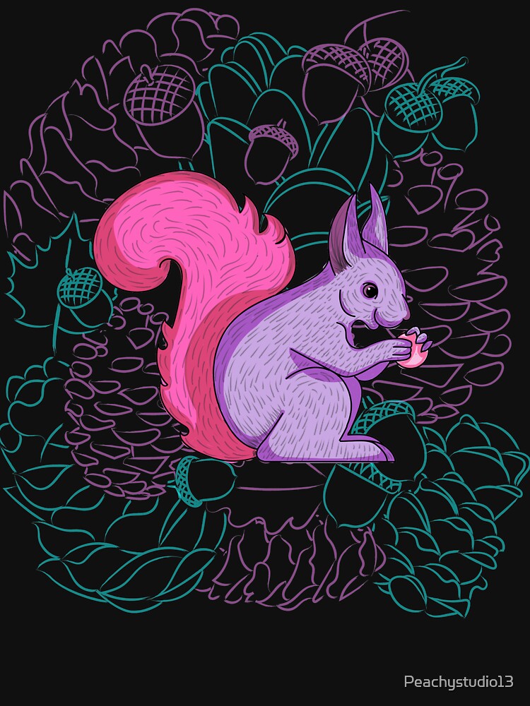 Spring Squirrel by Peachystudio13