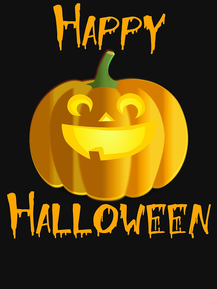 Happy Halloween Jack O' Lantern Shirt And Mug by Galvanized