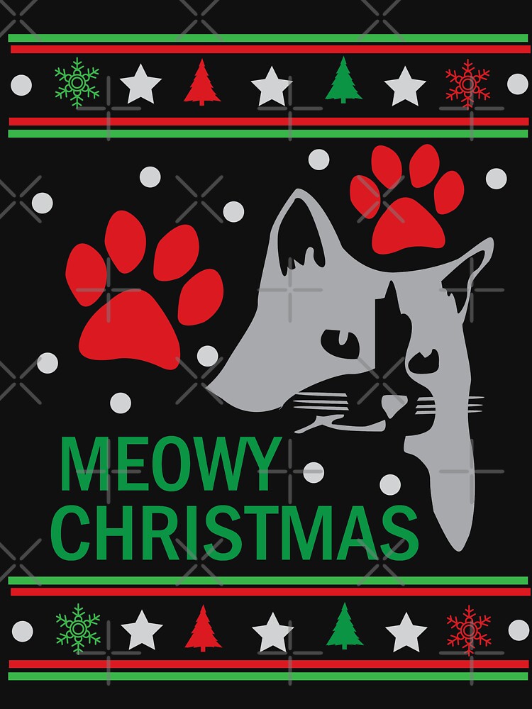 Meowy Christmas Cat by URBANBOX