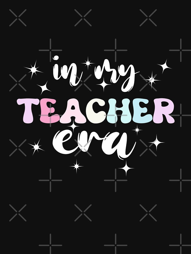 Groovy In My Teacher Era First Day Of School Back To School by Mayalogo