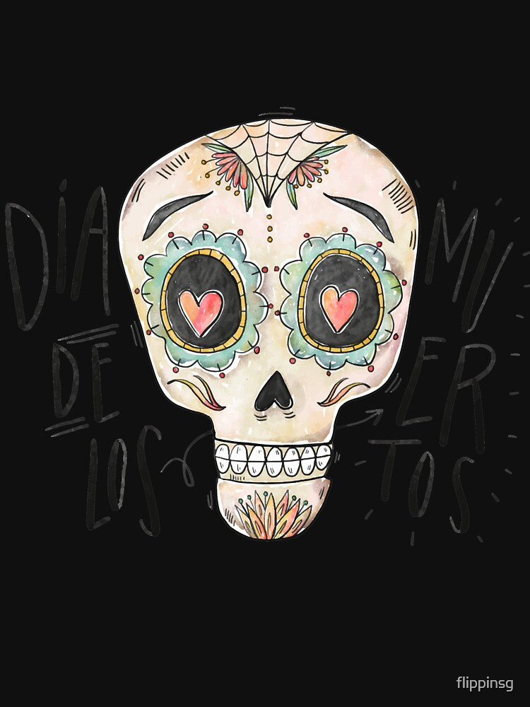 Dia De Los Muertos Sugar Skull by flippinsg