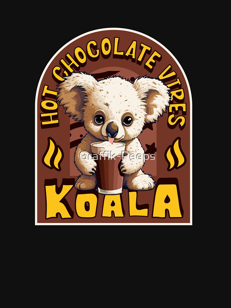 Hot chocolate vibes koala by Graffik-Peeps