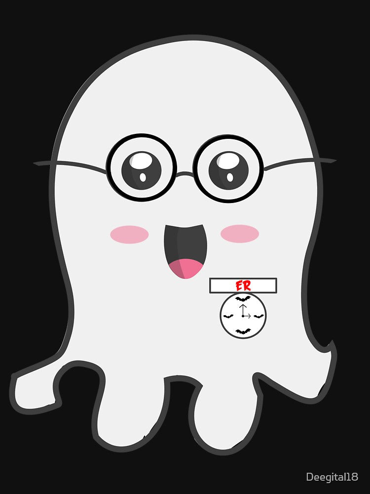 Er boo boo crew Cute nerdy ghost nurse halloween by Deegital18