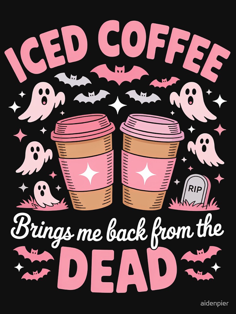 Halloween Spooky Iced Coffee by aidenpier
