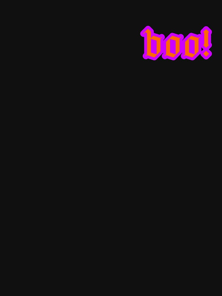 Boo! Halloween, Spooky by fangtasticprint