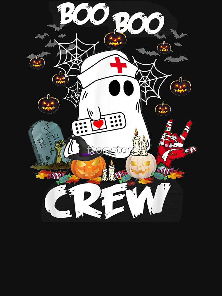Boo Boo Crew Ghost Nurse by ftomstore