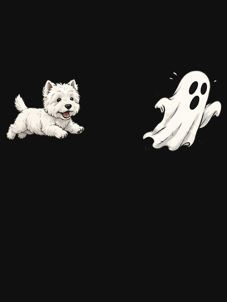 Cute Puppy Ghost Trick-or-Treat by Marantha80s