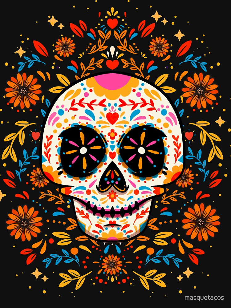 Sugar skull by masquetacos