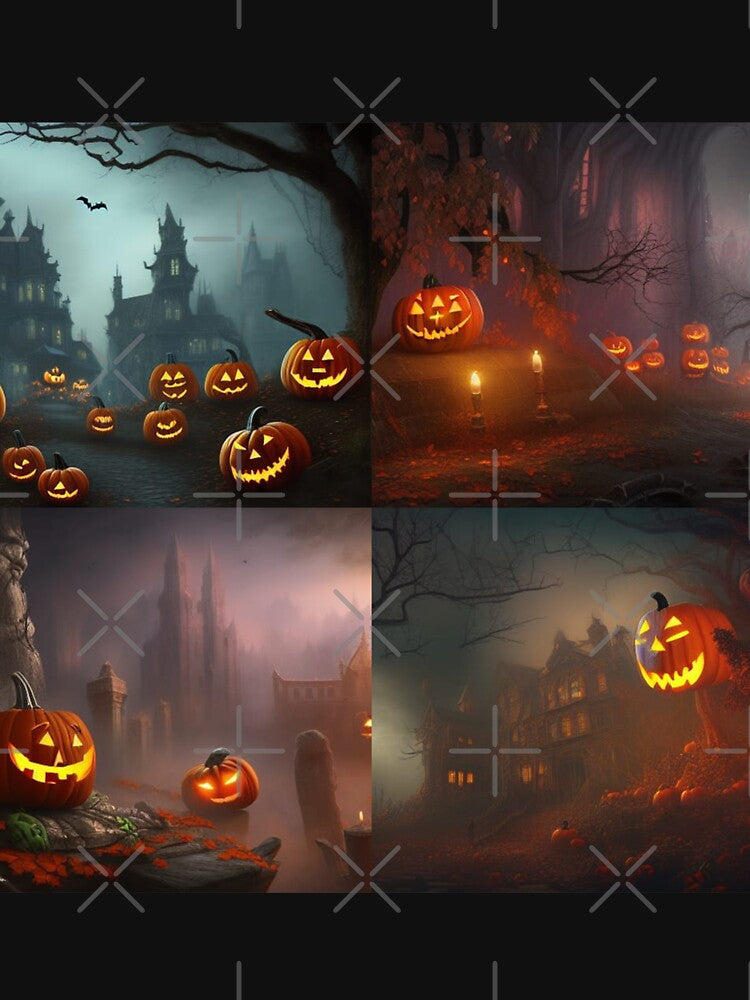 Scary & Spooky Night Halloween / October Pumpkin by olegarh