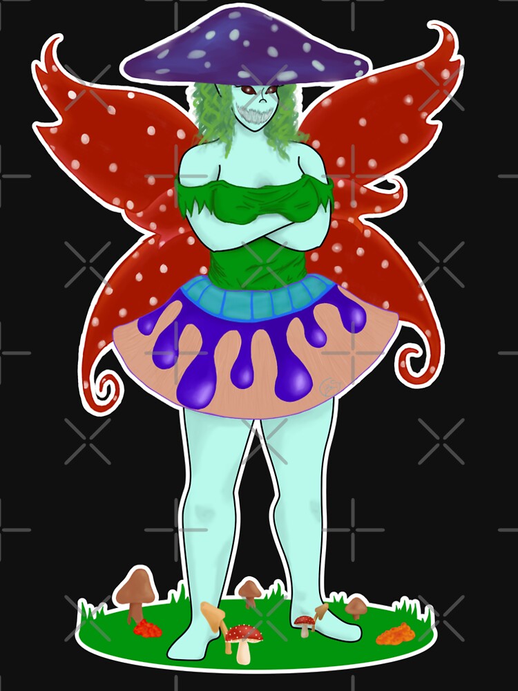 Mushroom Fairy Goddess by ZanitySystem