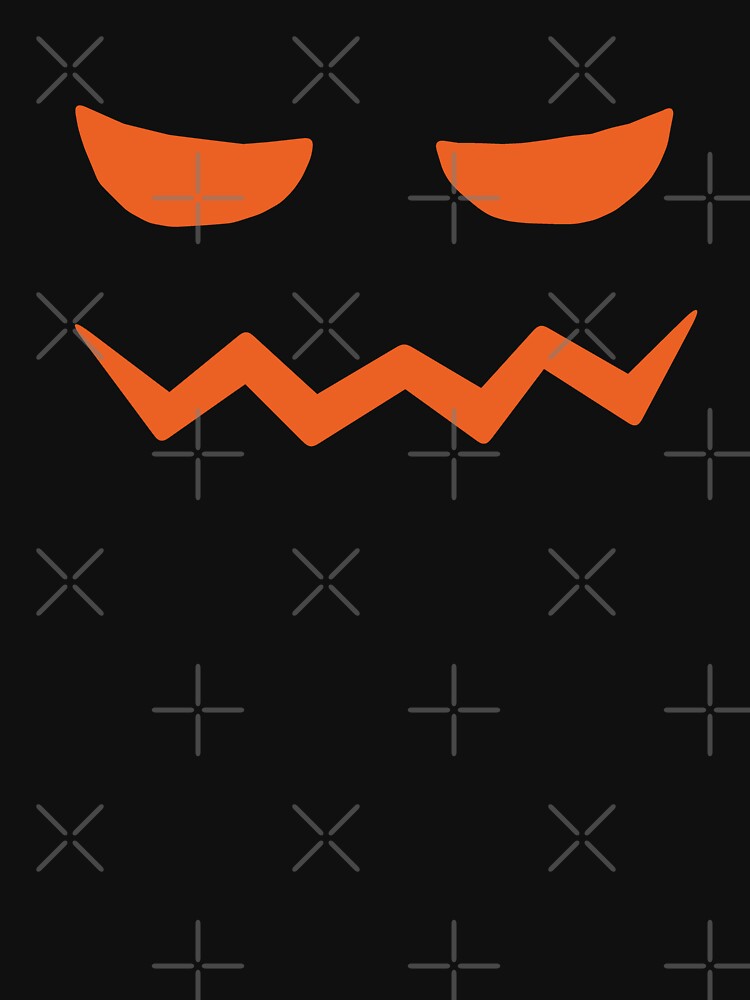 Jack o Lantern crooked smile orange by lovesuperkarma