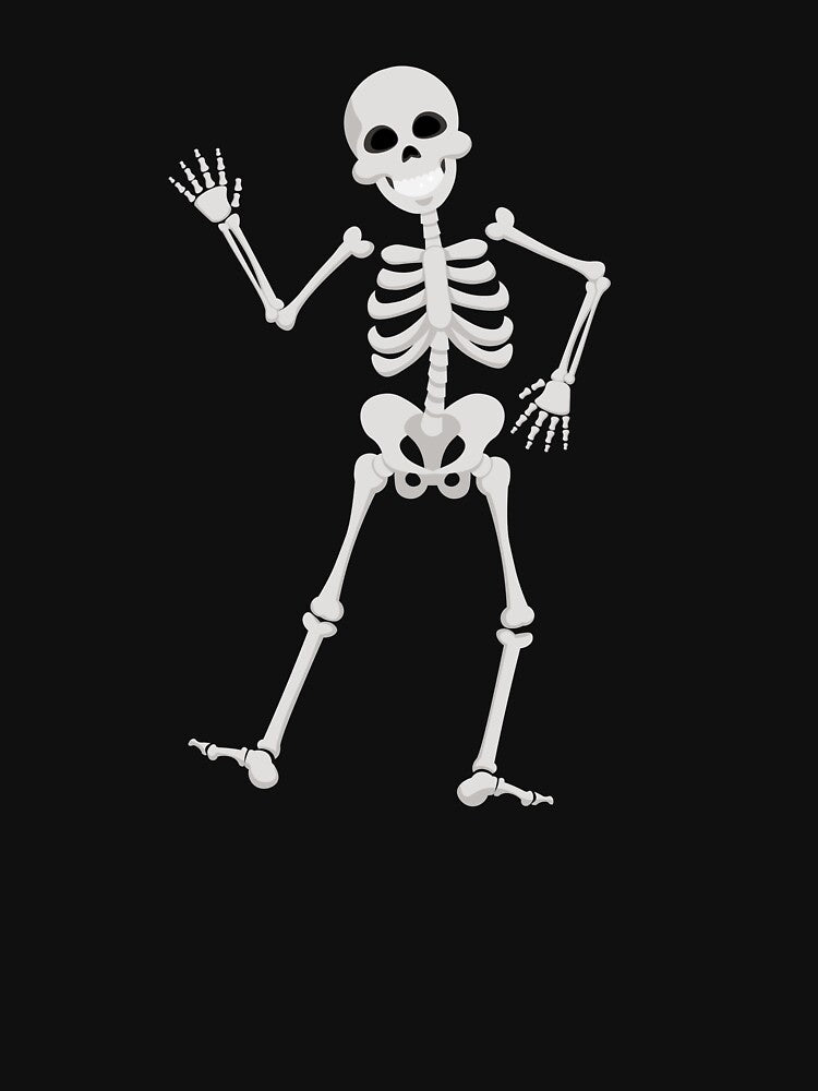 Funny Cute Halloween Skeleton Dance by Art-of-Rory