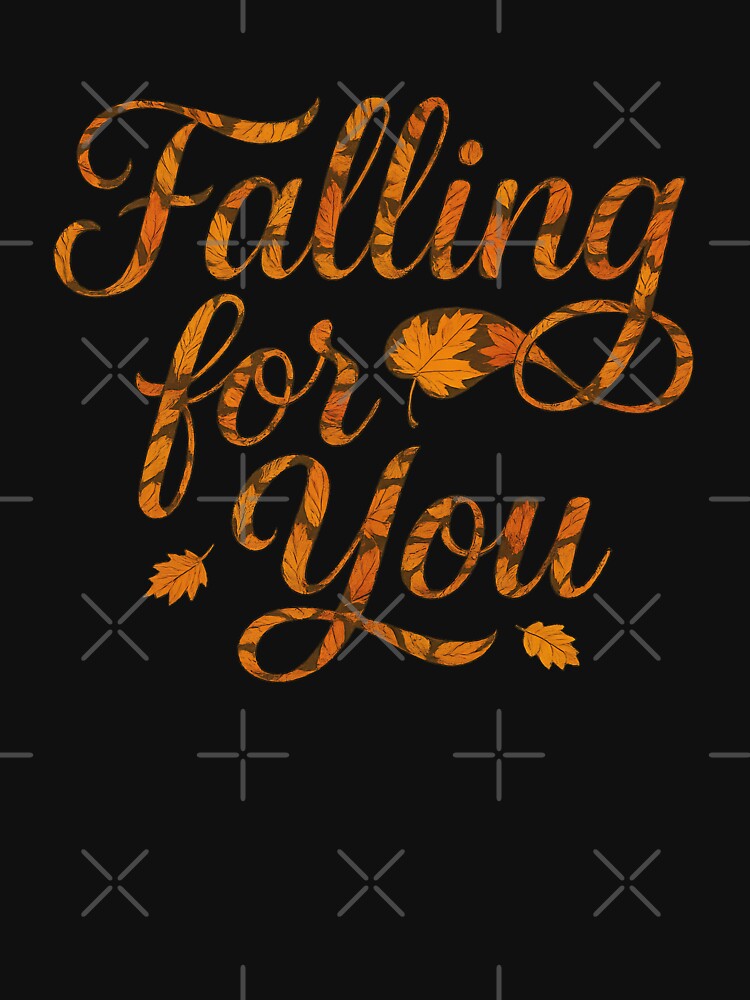 Falling Into Autumn – Leafy Calligraphy Design by ArcadiaSilence