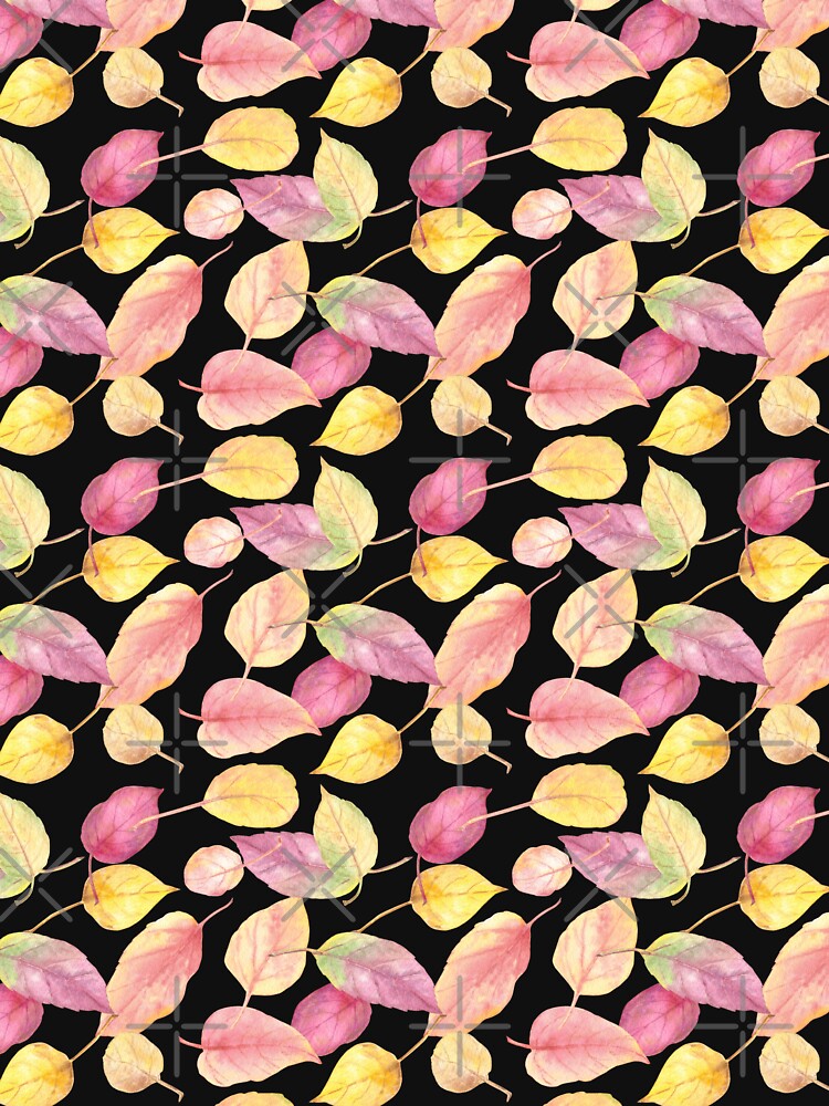 Autumn leaf Pattern by Sasidenidesign