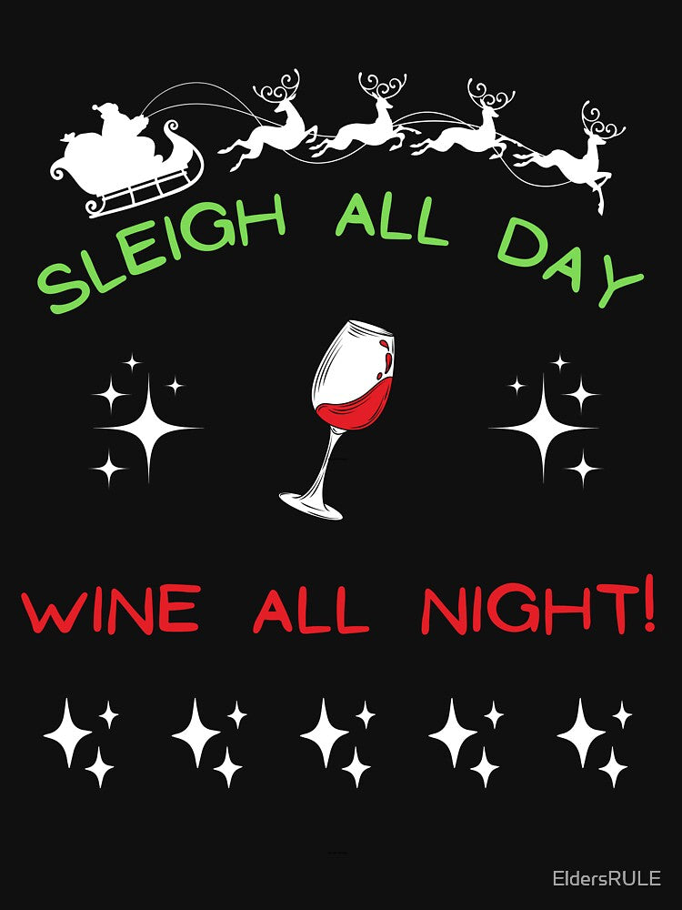 Funny Christmas Gift for Wine Lovers by EldersRULE