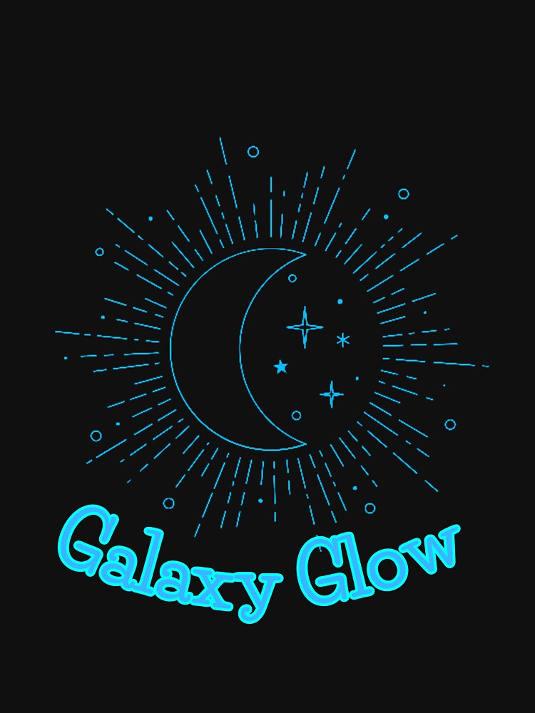 Celestial  Colourful   blue Cute  design with moon and Flower and stars 3 by CosmicNook1