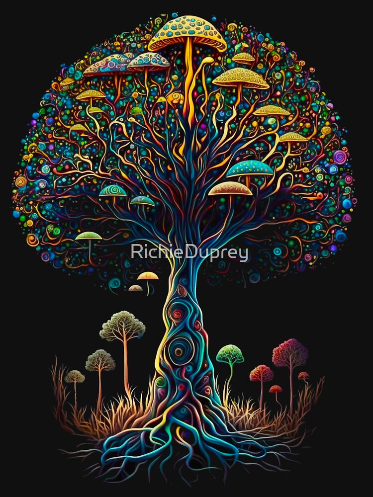 Mushroom Tree of Life by ResistNormality
