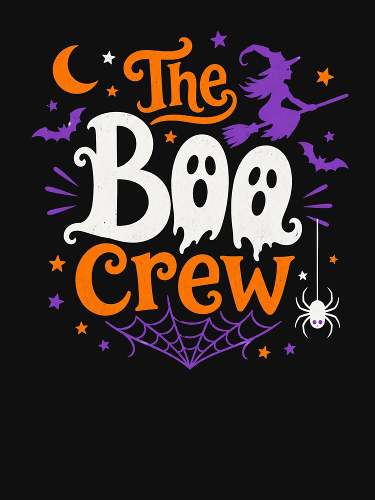 The Boo Crew Halloween Ghost by JamieWeinhauer