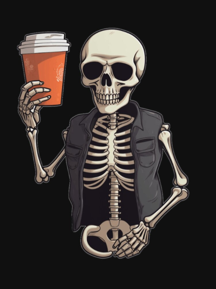 Caffeinated Skeleton by Advme27
