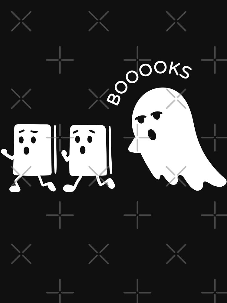 Ghost and books by Mateusz Majcherek