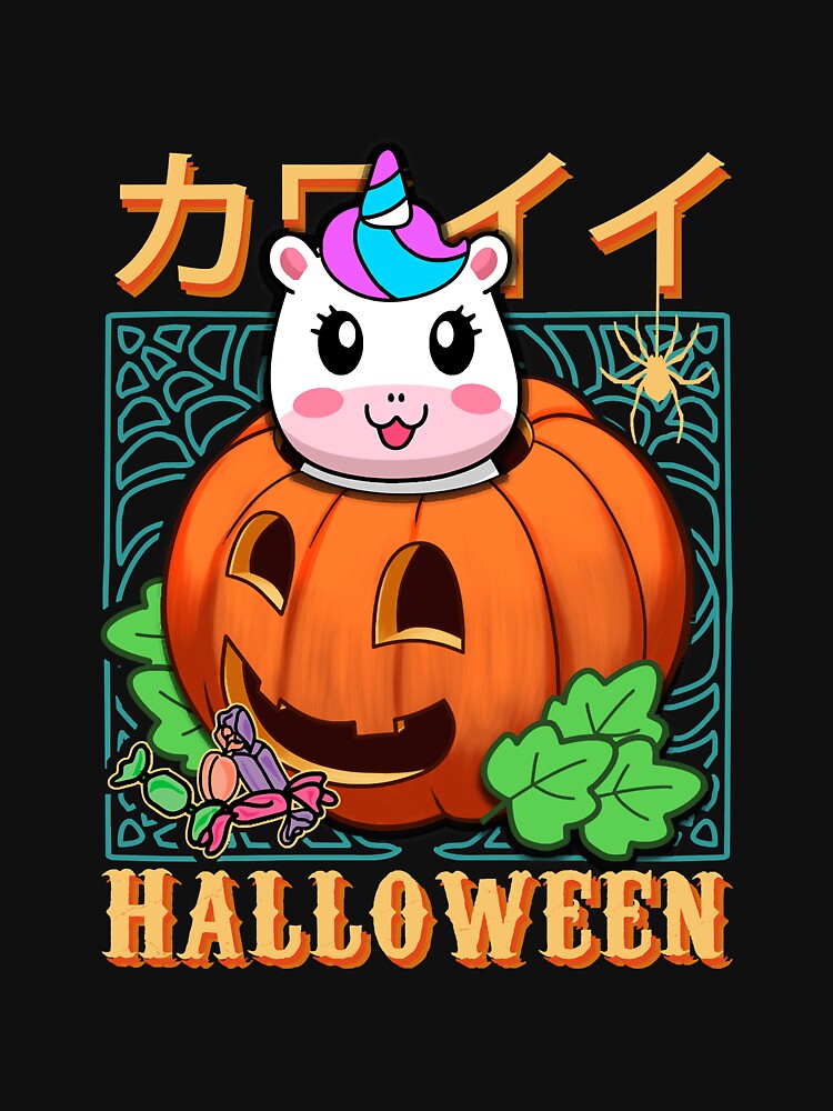 Cute Unicorn Halloween Pumpkin Halloween by BairdLloyden