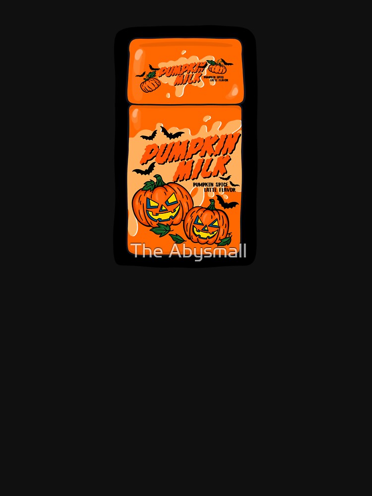 Pumpkin Milk - Black Outline by The Abysmall