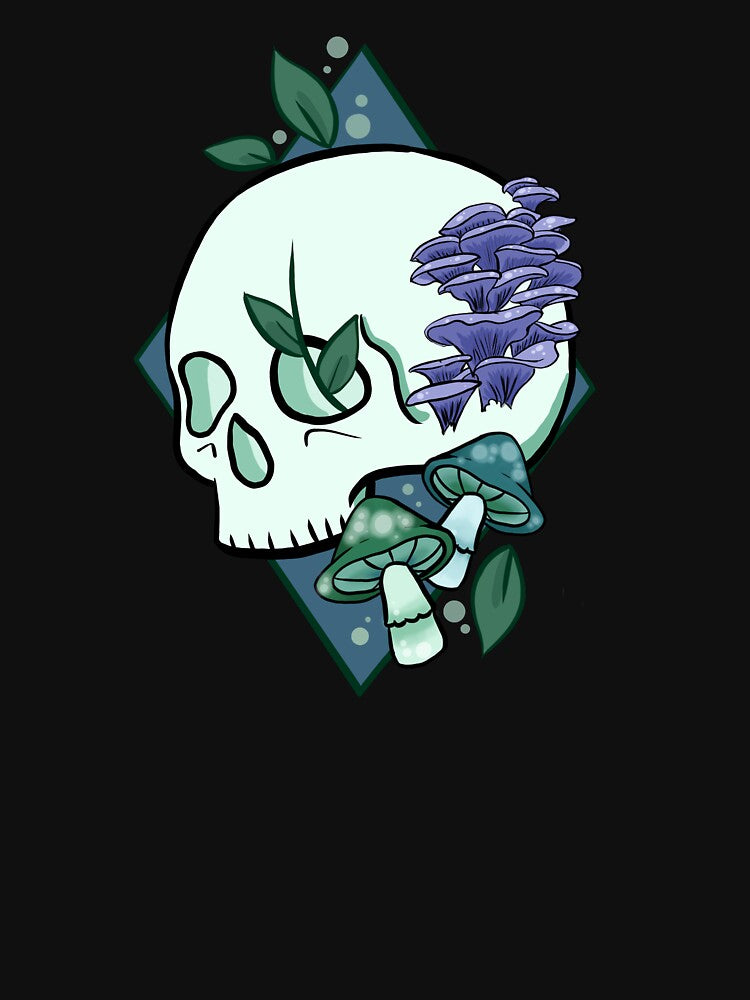 MUSHROOMSKULL by GrimmRoot