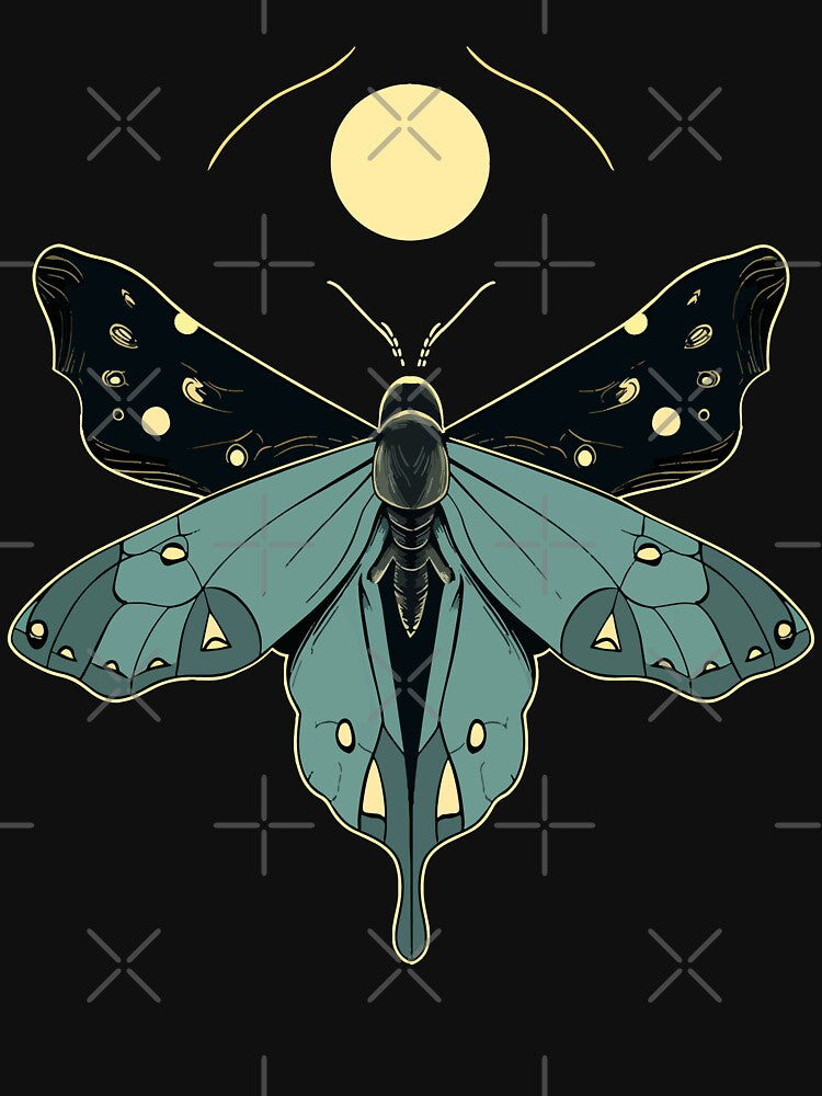 Blue Celestial Moth by Enyr
