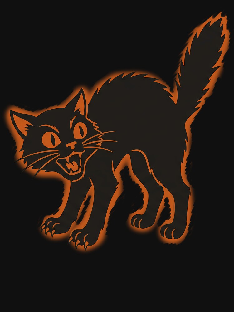 Vintage - Halloween Bkack Cat by Spooky Sugar