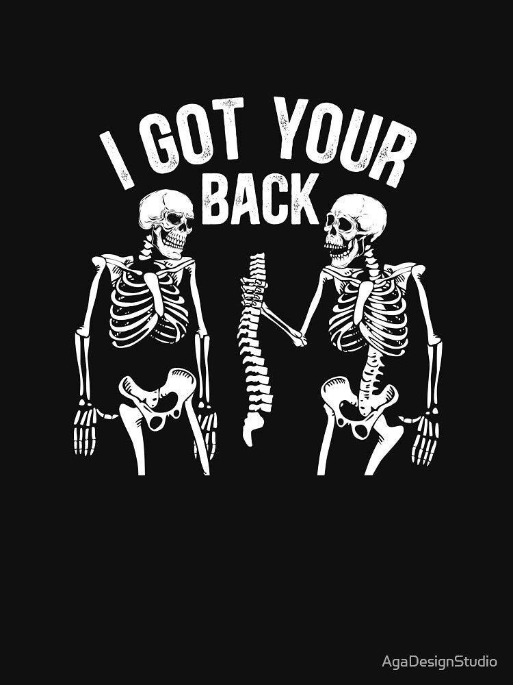 Haloween Horror Skeleton Funny Design by AgaDesignStudio