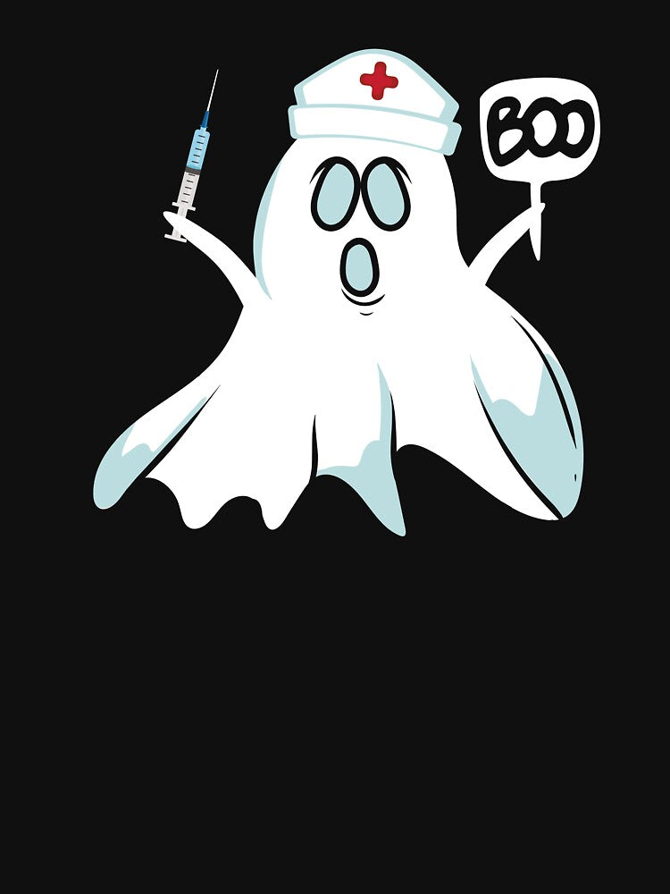 Scary Nurse Ghost Halloween Nursing Student by Betsytiptoe