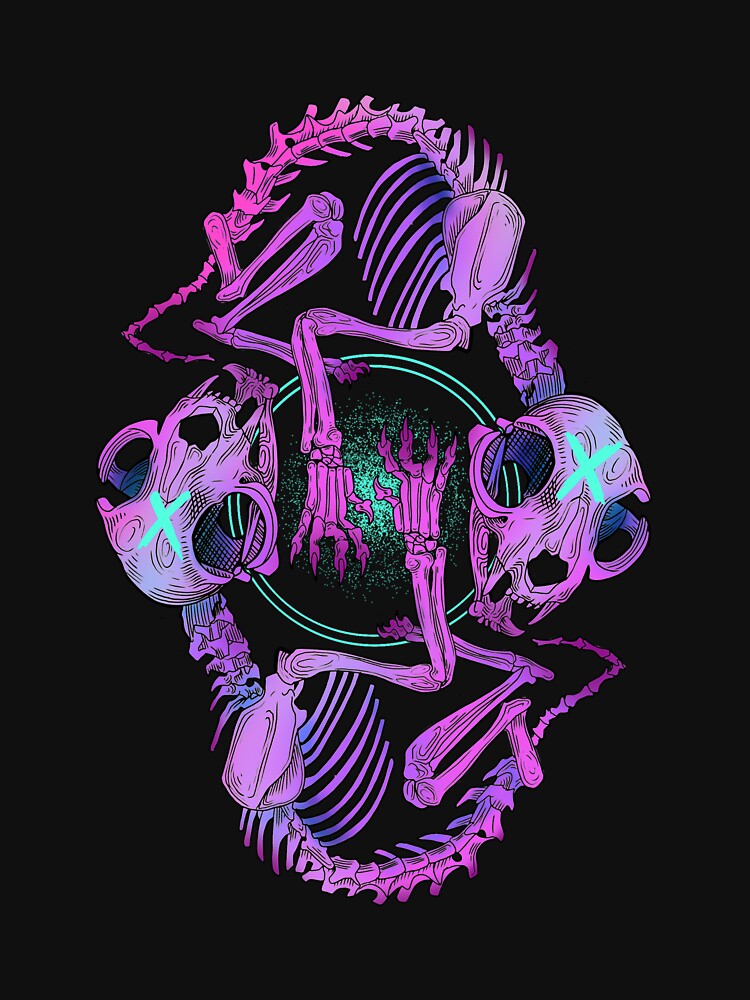 Pastel goth dead kitties by margoatir