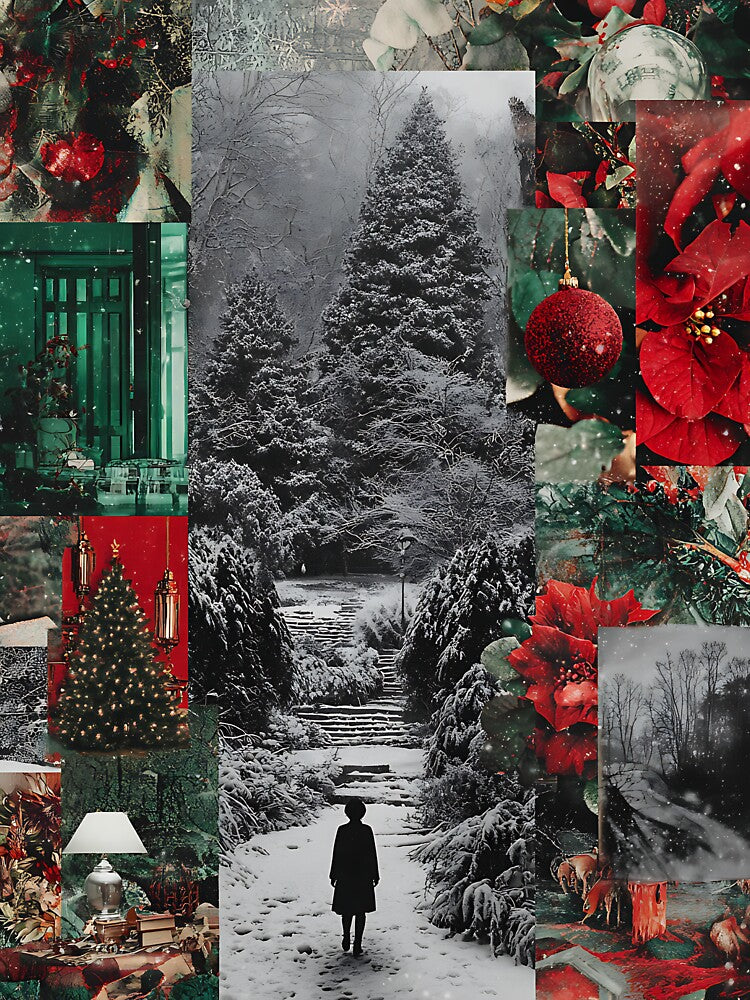 Festive Vintage Christmas Collage by bapupa