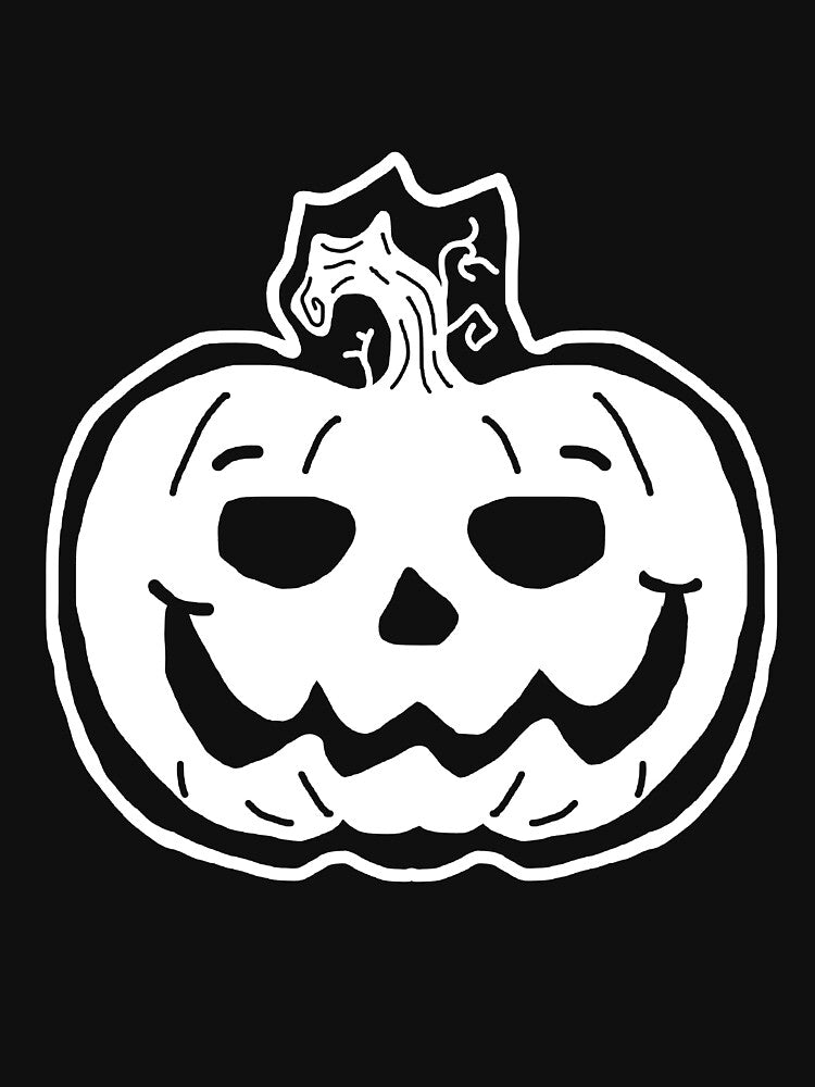 Happy Jack-o-Lantern White by trudolphi