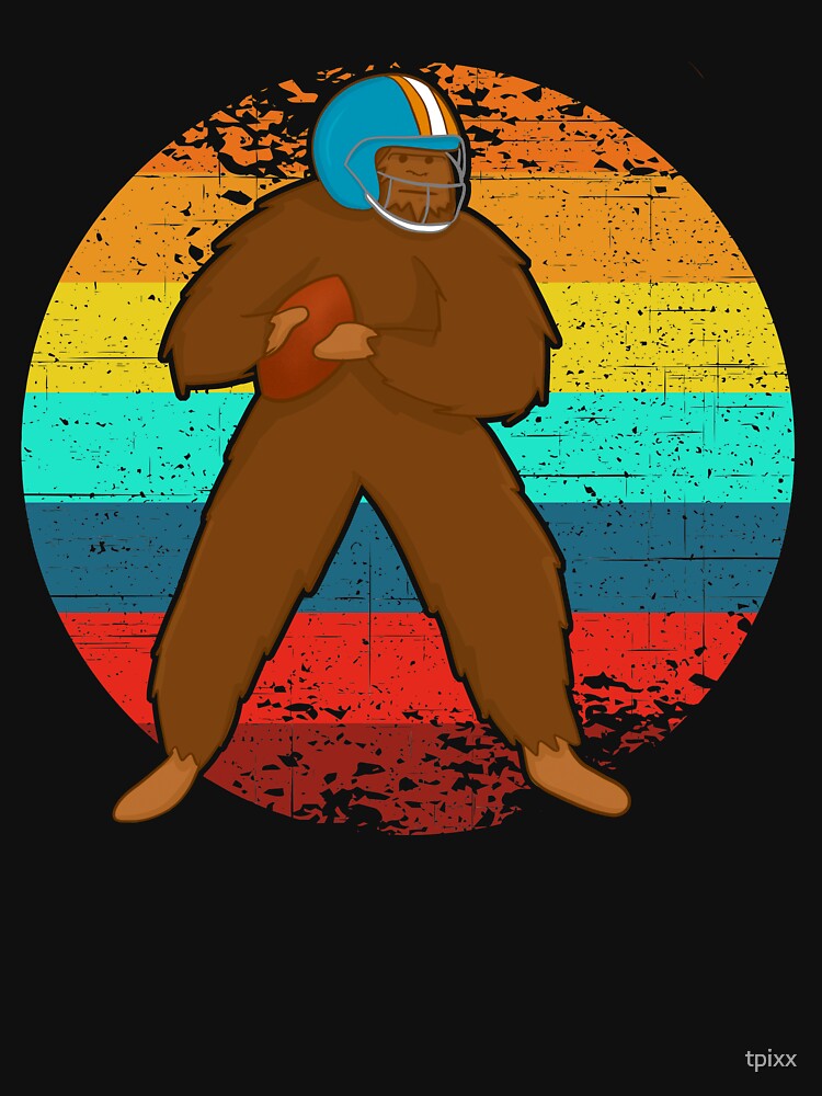 Bigfoot Football Grunge Circle by tpixx