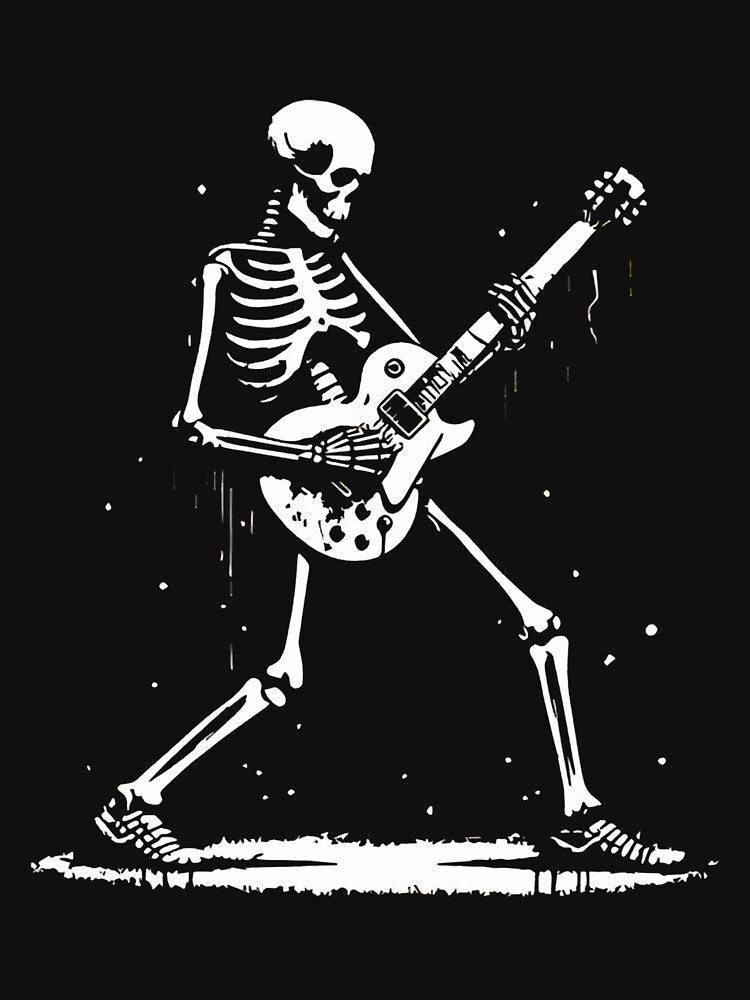 skeleton plays rock n roll by ZevyStores