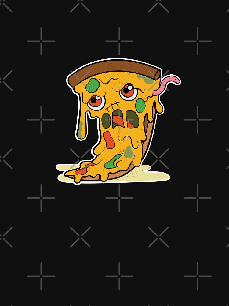 Zombie Creepy Kawaii Pizza by art-fox