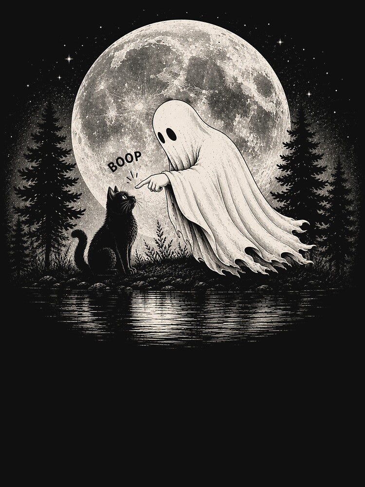 ghost Boop Dog Retro Funny Meme Dog Lovers by Kladhadredo