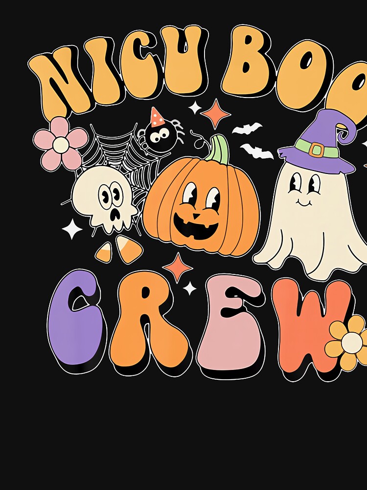 Nicu Boo Crew Neonatal Nurse Halloween by Teansnack