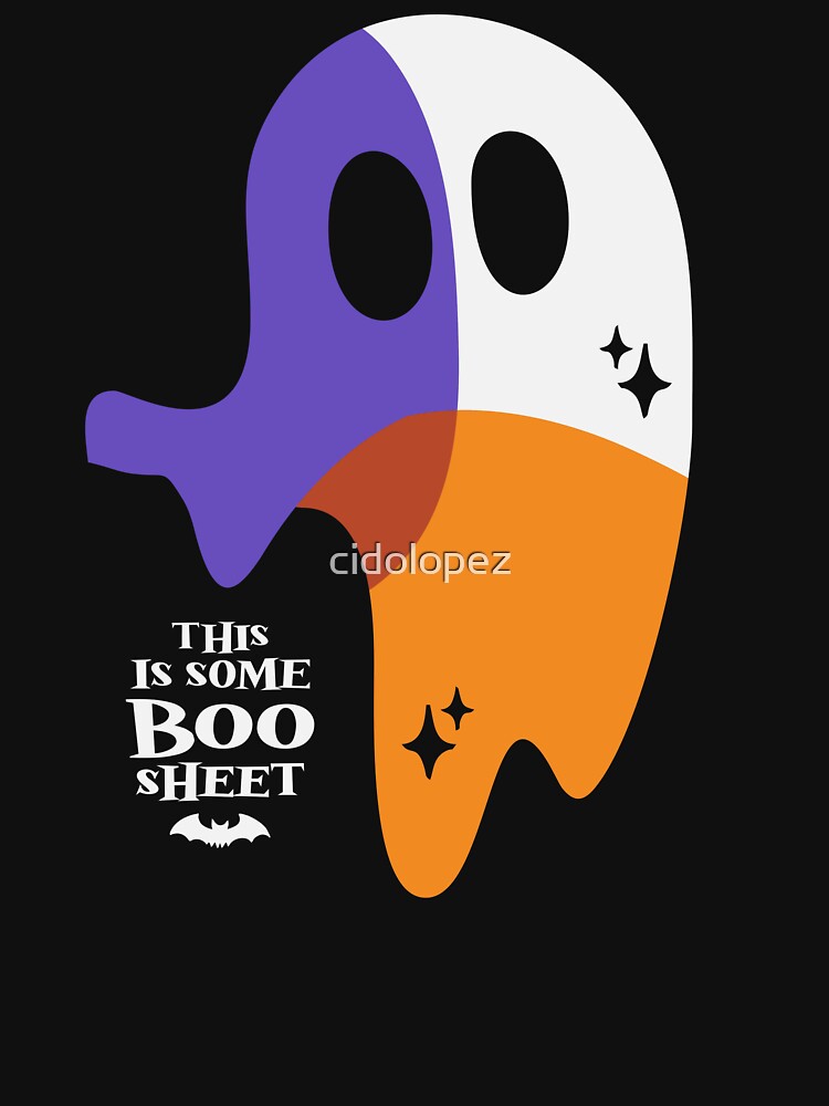 Boo Sheet Ghost - Funny Halloween by cidolopez